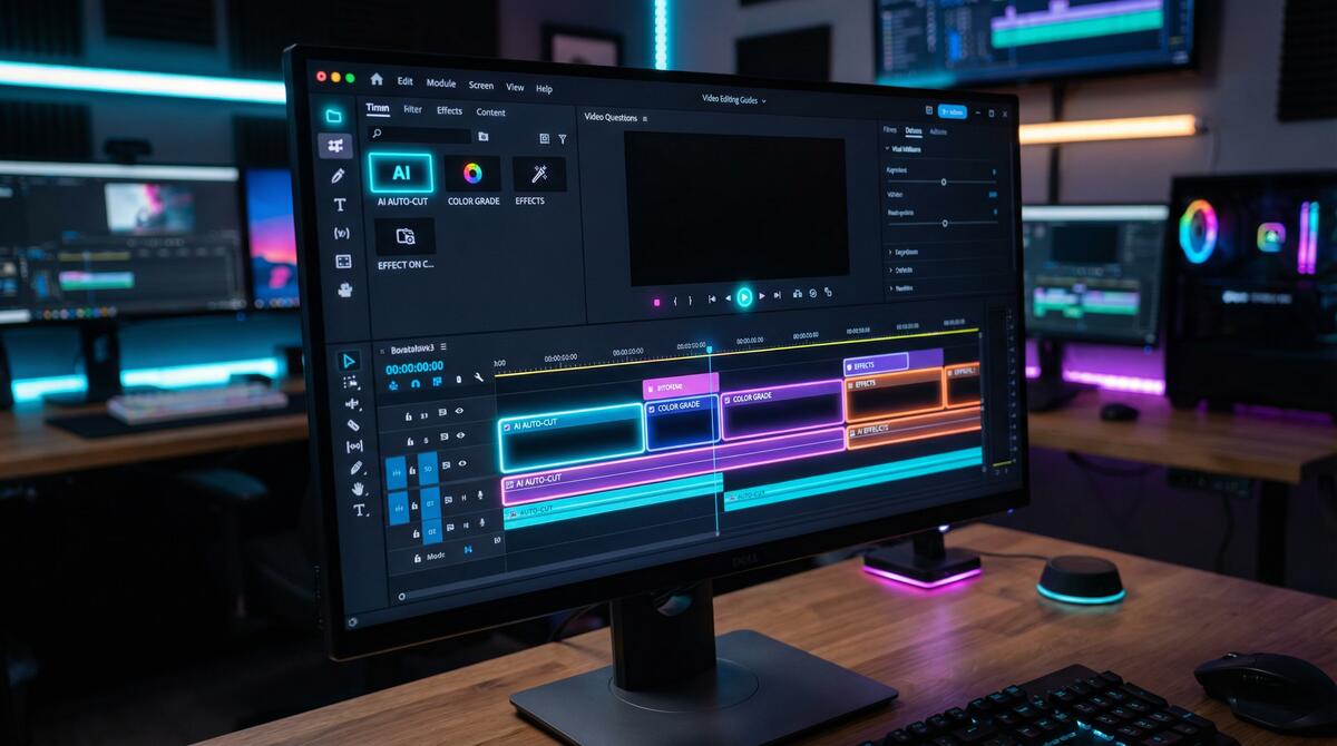 糖心vlog AI视频剪辑工具界面
